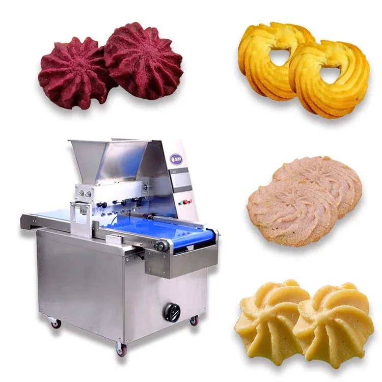 2023 Manufacturer Automatic PLC Control Cookie Depositor Machine Cookies Manual Machine Cookie Production Line