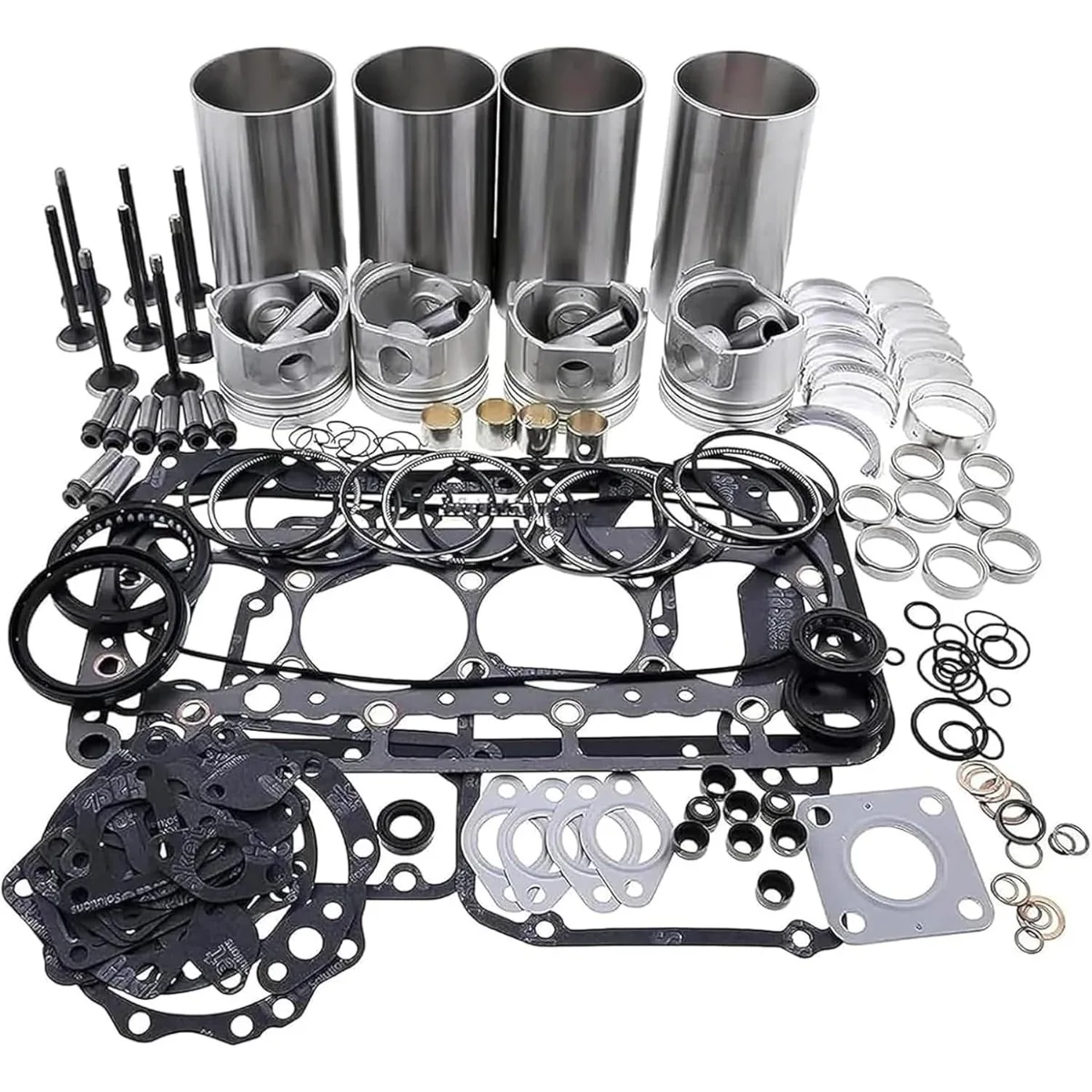 

Overhaul Rebuild Kit Compatible for Mitsubishi Engine K4N K4N-EDI K4N-D K4N-D31YSA Replacement (Indirect Direct Injection)