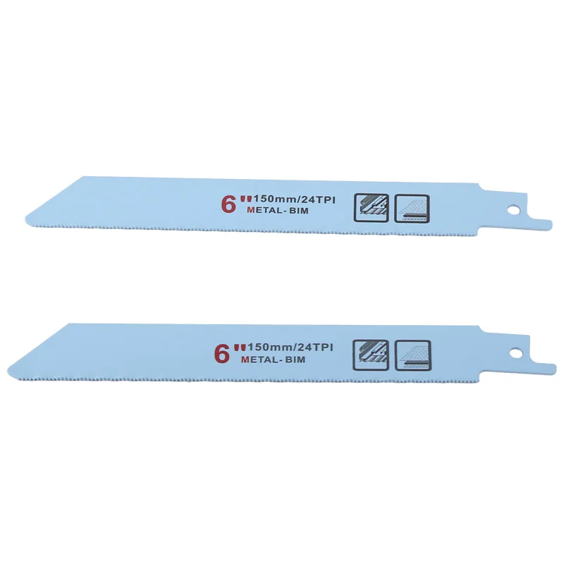 Reciprocating Saw Blades 10PCS/Set Saber Saw Blade For Cutting Wood Metal Plastic Tube Power Tools Accessories For Bosch Makita