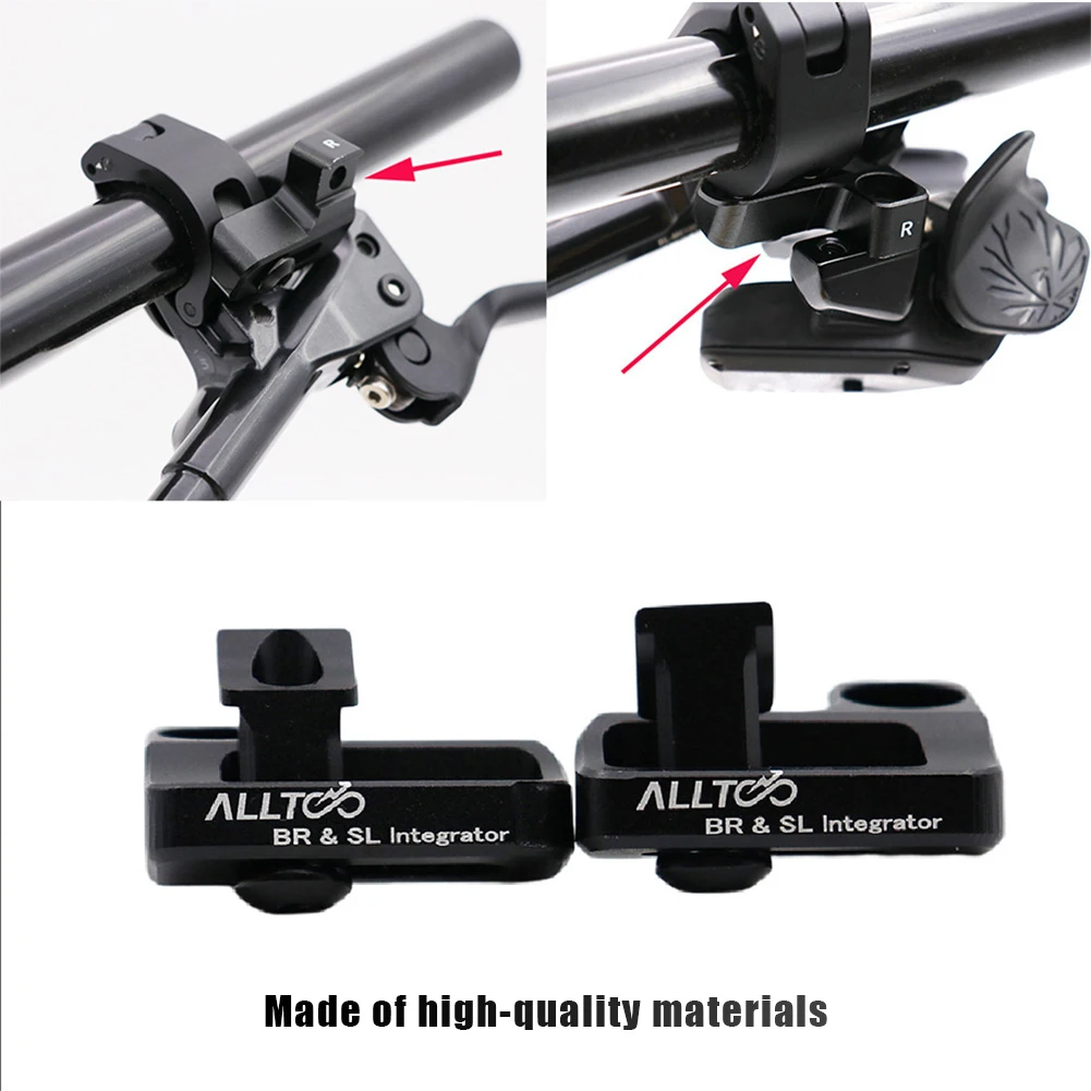 Aluminium Alloy Bike Brake Shifter Integrated Adapter for SHIMANO M4100 M6100 for SHIMANO M9100 M9120 for SRAM Shifter Mounting