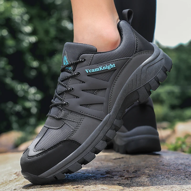 Men Four Seasons Outdoor Mountaineering Tourism Hiking Shoes New Spring and Autumn Large Outdoor Sneaker Large Running Shoes - Image 5