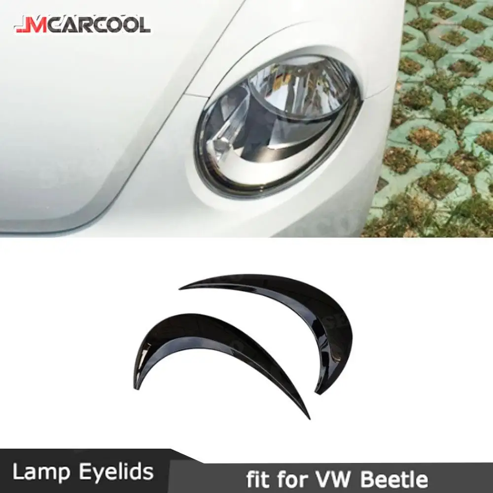 

JMCARCOOL для Volkswagen Beetle A5 2012-2018, фары, веки, фары, наклейки для бровей, накладка, автомобильные аксессуары