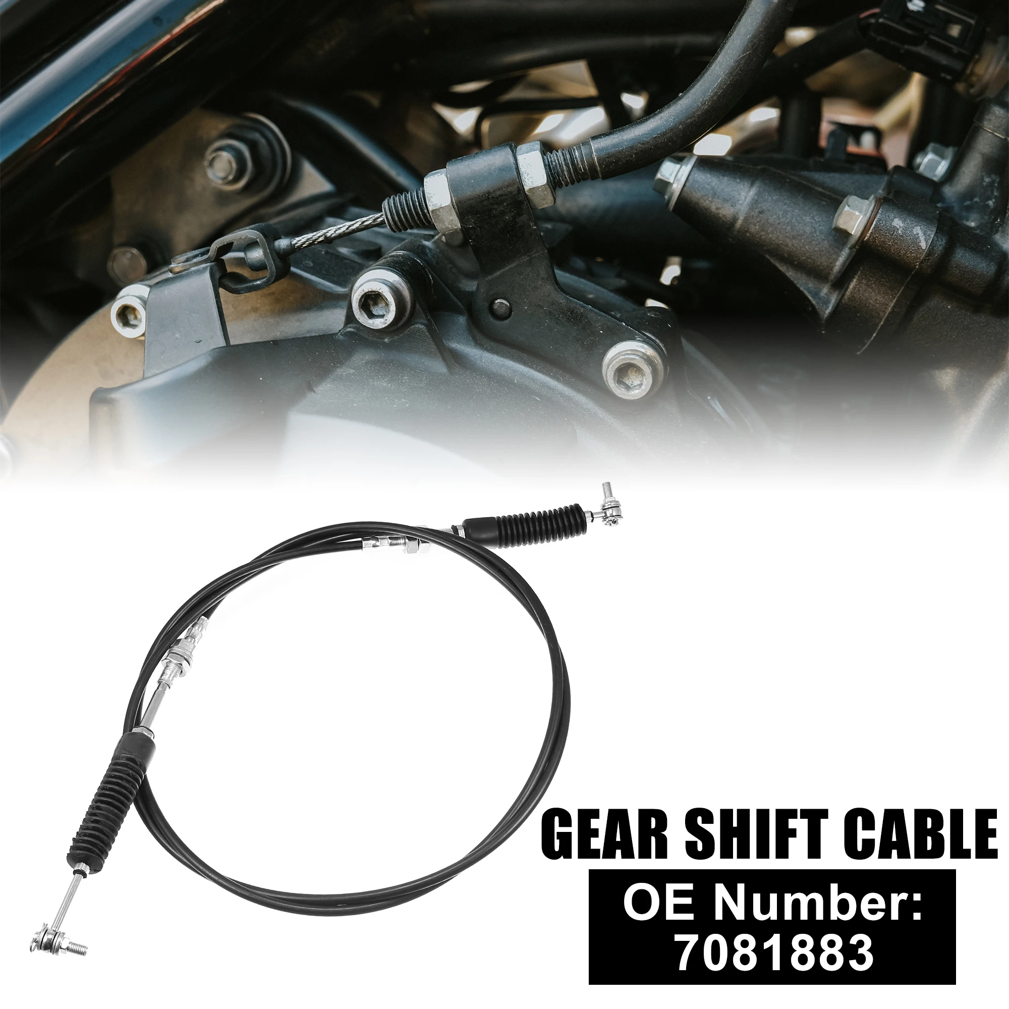 

Motoforti 1Pcs 7081883 Gear Shift Cable Transmission Shifter Wire Replacement for Polaris for Ranger HST XP 1000 ETX 500 570