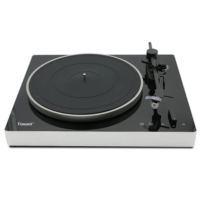 

Latest 2024 model belt-drive vintage record modern Lp Phono multiple black suitcase turntable player with BT USB