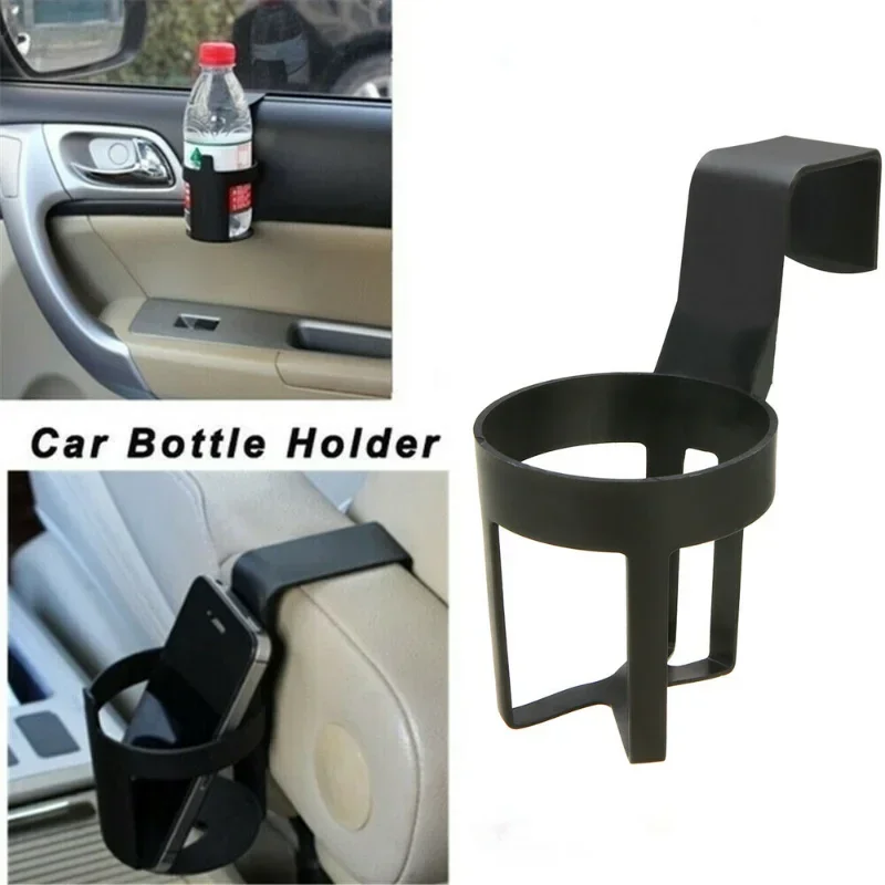 

Car Cup Holder with Hook Car Door Seats Hanging Mount Drink Bottles Bracket Water Cup Storage Holders Auto Interior Accessories