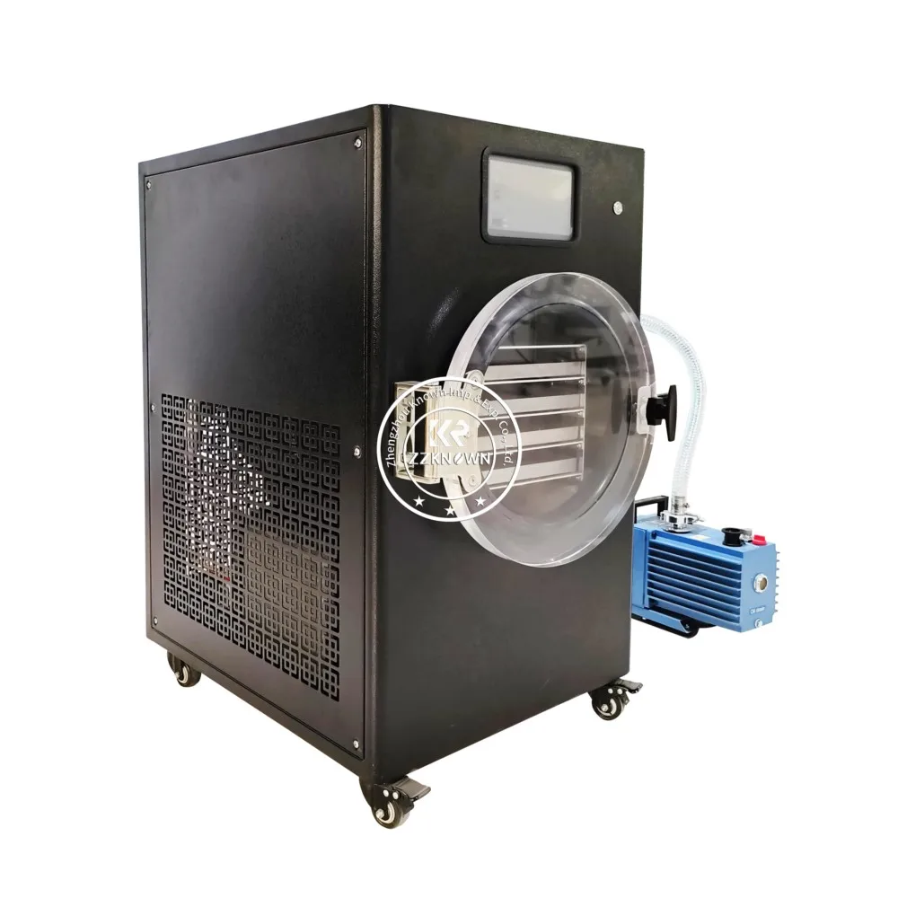 Commercial Best Quality HFD-4&6 Lyophilizer Freezing Dryer Machine High Efficiency Vacuum Freeze Dryer Machine 