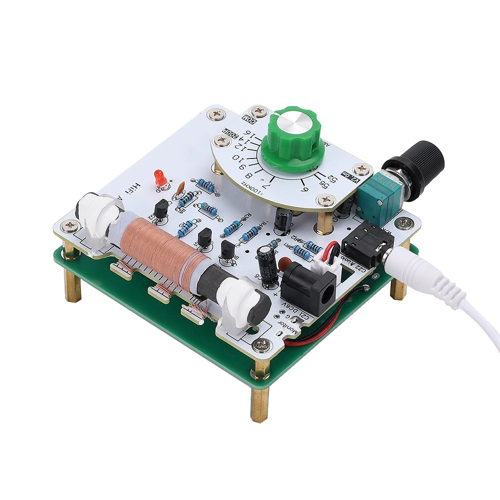 MW AM AM Radio Transmitter 525~1605kHz 6V Radio Transmitter DIY Circuit Board Radio Motherboard