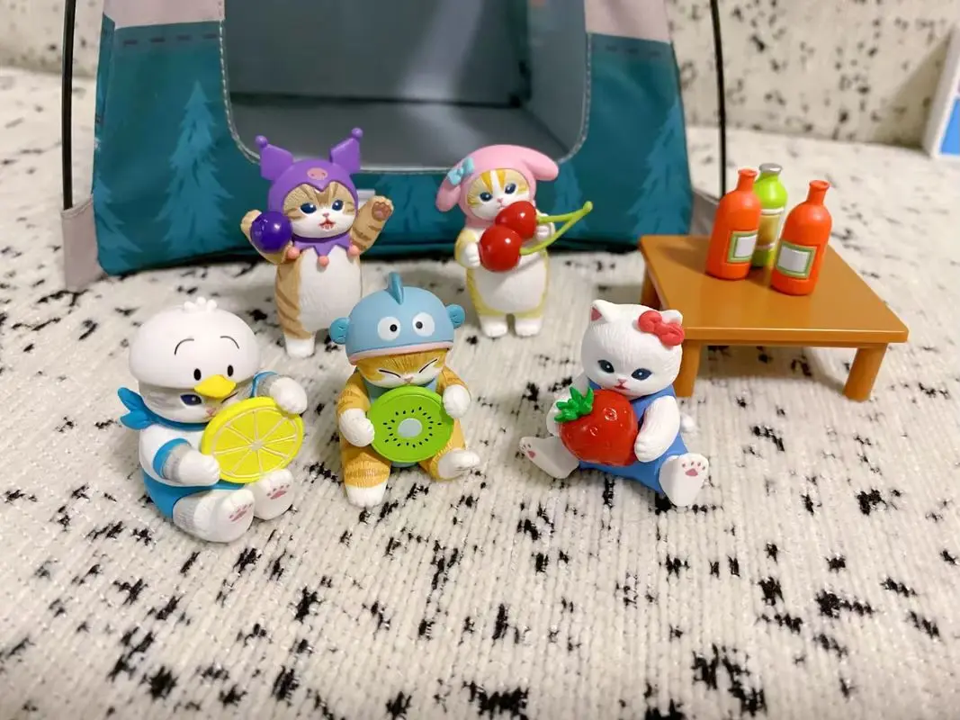 

Коллекционная фигурка Mufosand Shark Cat Collaboration: Уродливая рыбка-кошка, игрушка-кукла, сюрприз-бокс, подарок, модель аниме-персонажа