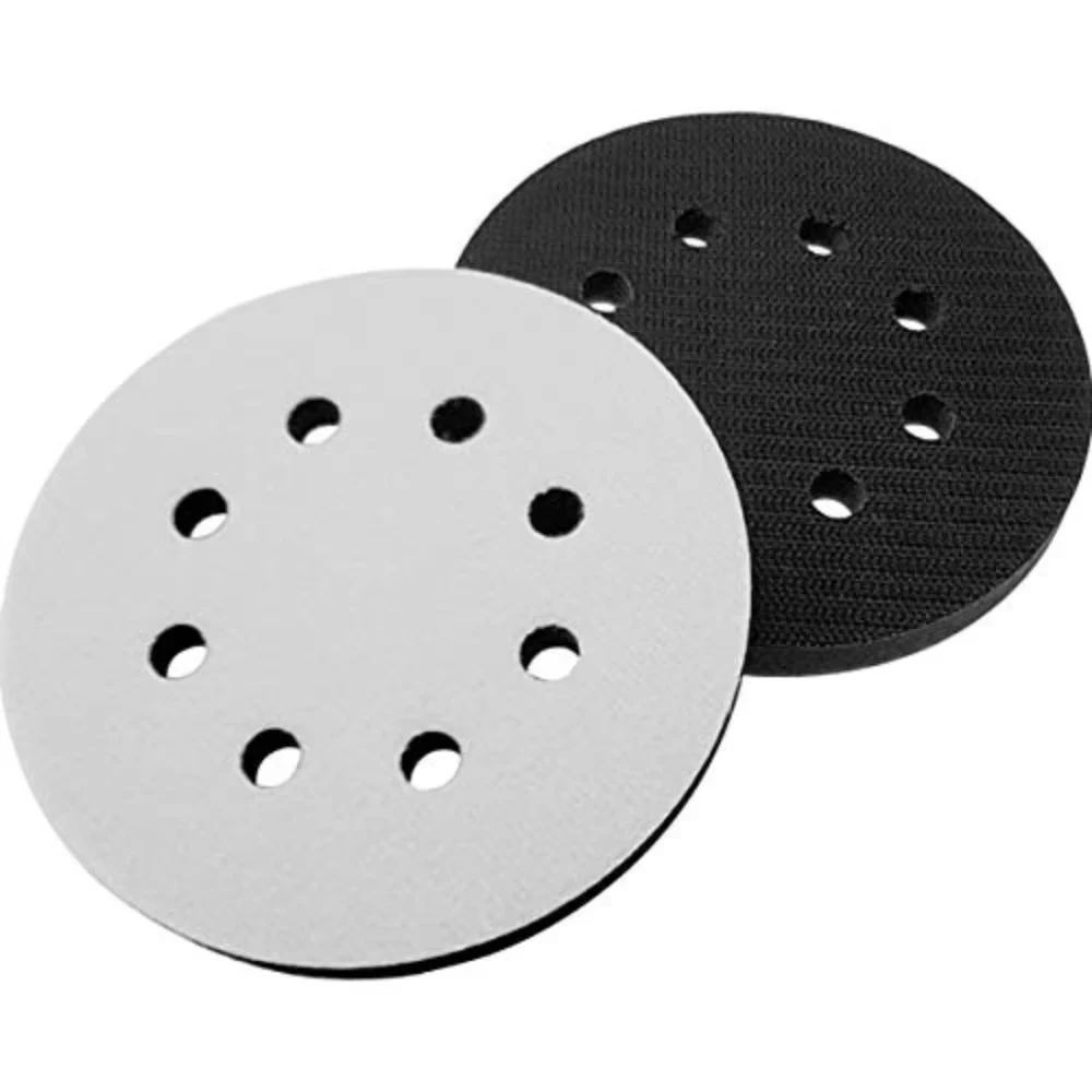 1pc 5 Inch 8-Hole Soft Sponge Interface Pad for Sanding Pads Sanding Discs Cushion Uneven Surface Polishing Sponge Pads