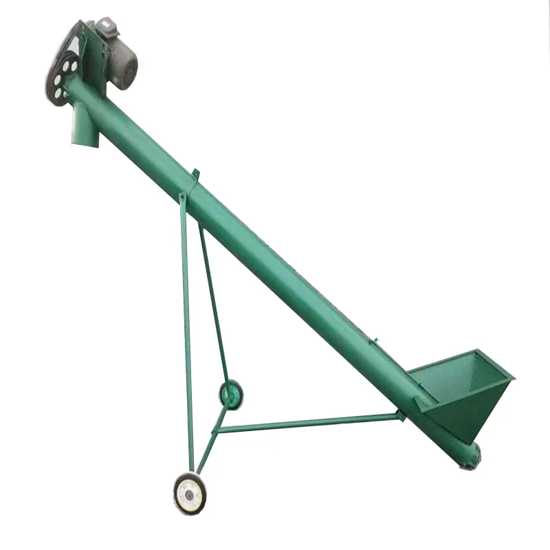 Spiral conveying of grain, feed, rapeseed powder, cement lifting equipment, stainless steel