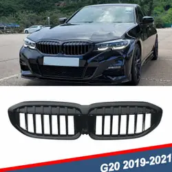 MAGICKIT per BMW G20 G21 330i M340i 2019 2020 2021 griglia lucida griglia anteriore nera griglia renale accessori auto strumenti griglia bmw g20 cromata