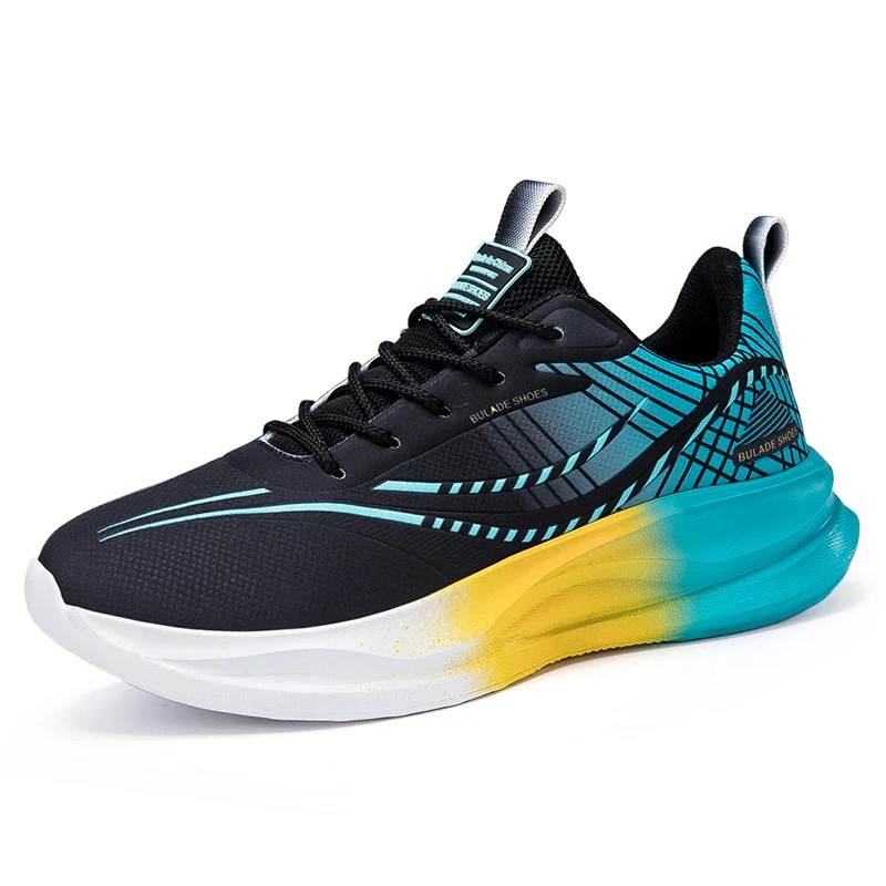 

2025: мужская весенне-летняя удобная, модная и повседневная спортивная обувь, дышащая мужская вулканизированная обувь для бега.
