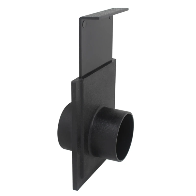 Woodworking Dust Collection Fittings Kit for Industrial Vacuum System PVC Elbow Tee Reducer Connectors Slide Gate Valve & Clamp