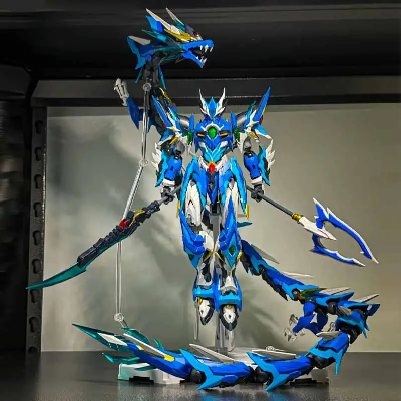 

Motor Nuclear Anime Character Aobing Action Figures Kit Assembly Toy Mecha Alloy Skeleton Movable Model Dragon Accessories Gifts