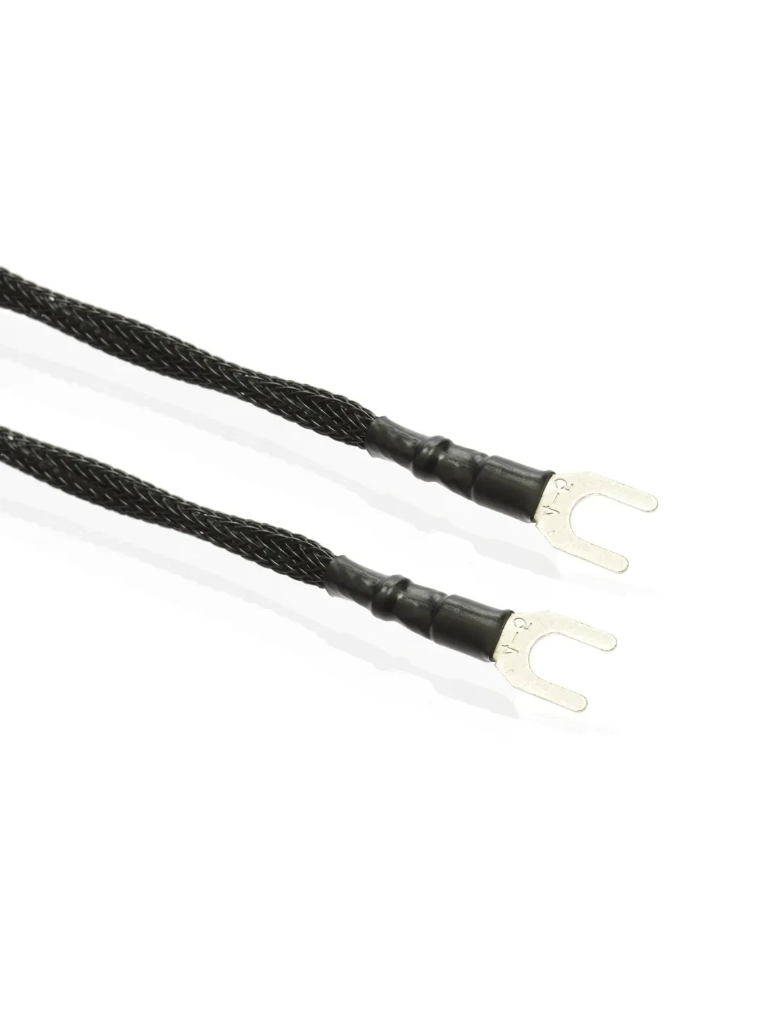 ▲ Kabel uziemiający Pureline HIFI, posrebrzany OCC, 2x0,8mm² z końcówką U do gramofonu winylowego, systemu fonograficznego. — zdjęcie produktu 6