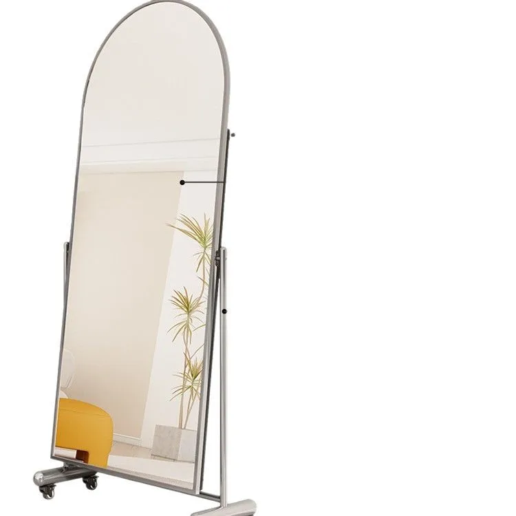 

Movable full-length mirror Home floor-to-ceiling dance full-length mirror Skinny Internet celebrities take pictures Big