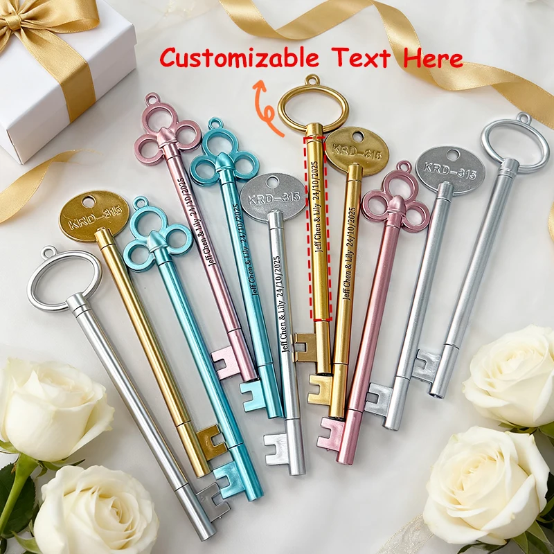 50 Stück Brautjungfern-Antragsgeschenke, personalisierte Hochzeits-Gelstifte für Gäste, individueller Kalligraphie-Stift, unvergessliche Hochzeits-Partygeschenke – Detail 5