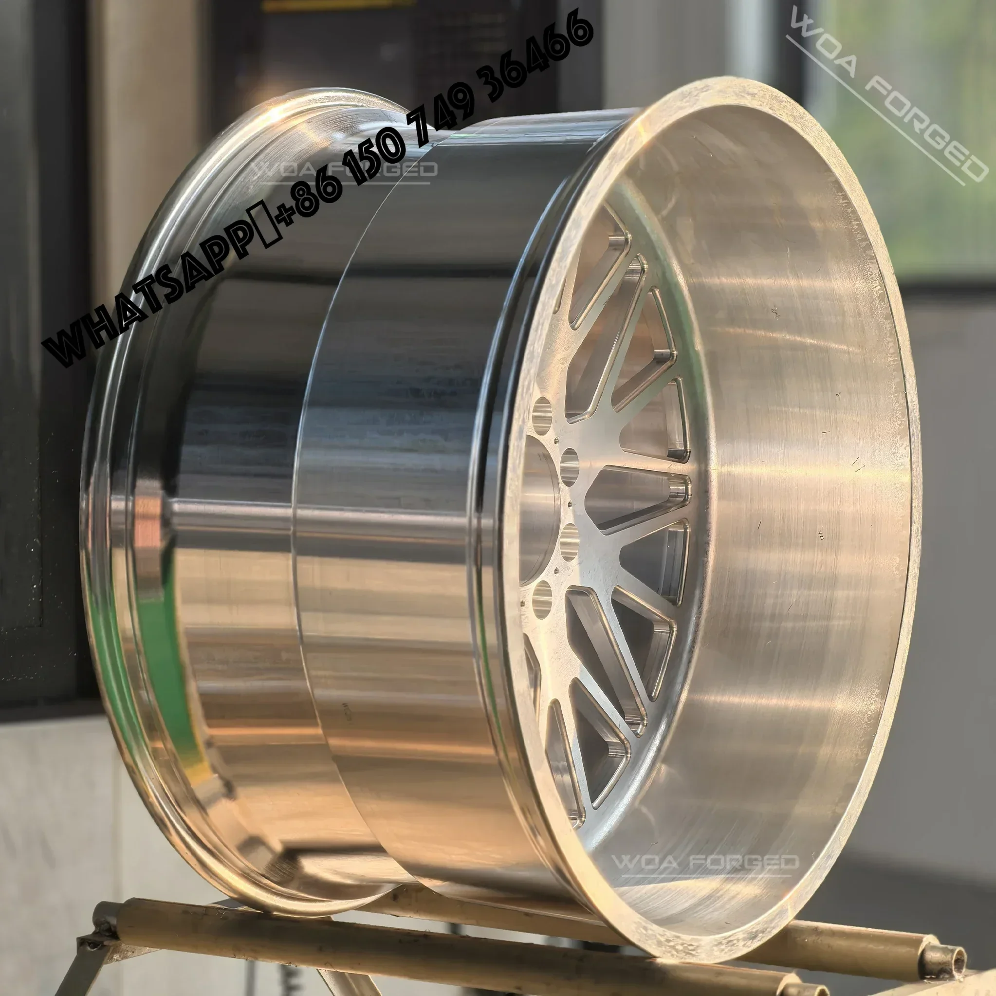 6061-T6 Forged Car Wheels  WOA Custom Heavy Duty 20 22 24 26 28 30 Inch  8x6.5 8x200 8x210 Alloy 1-PC Special Vehicles T