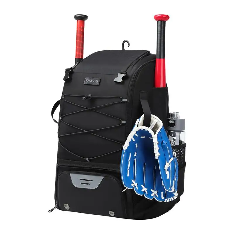 

Baseball Equipment Bag Bat Bags Baseball Youth Boys Waterproof Softball Bag Baseball Backpack With Shoe Compartment & Fence Hook