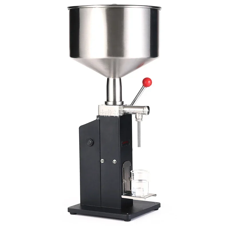 Máquina llenadora de pasta líquida A03, llenadora Manual de botellas, crema cosmética, miel, Pasta, salsa, mantequilla de maní, embalaje de alimentos