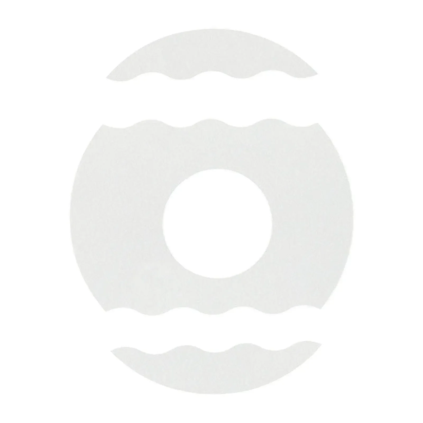 25-delige buitensportpatch Draagbare sensor Rond Transparant Verbeter het comfort en bevestiging Zelfklevende patch