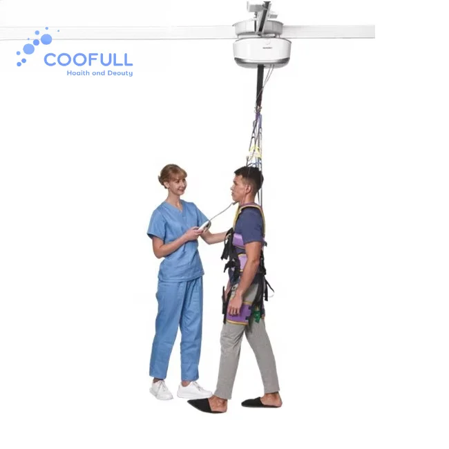 Coolfull Chinese Crane System Solution Handicap Crane Patient Transfer Ceiling Hoist Lift Crane for the Disabled Person