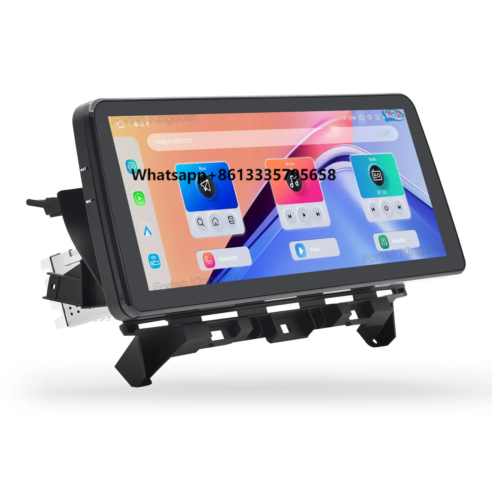 

Dasaita 12.3 Inch Wireless CarPlay & Android Auto GPS Navigation Stereo Head Unit Car Player for Accord 2008-2011