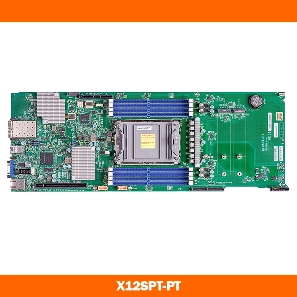 

LGA-4189 2TB 3DS DDR4-3200MHz C621A 6XSATA 3 Server Motherboard X12SPT-PT