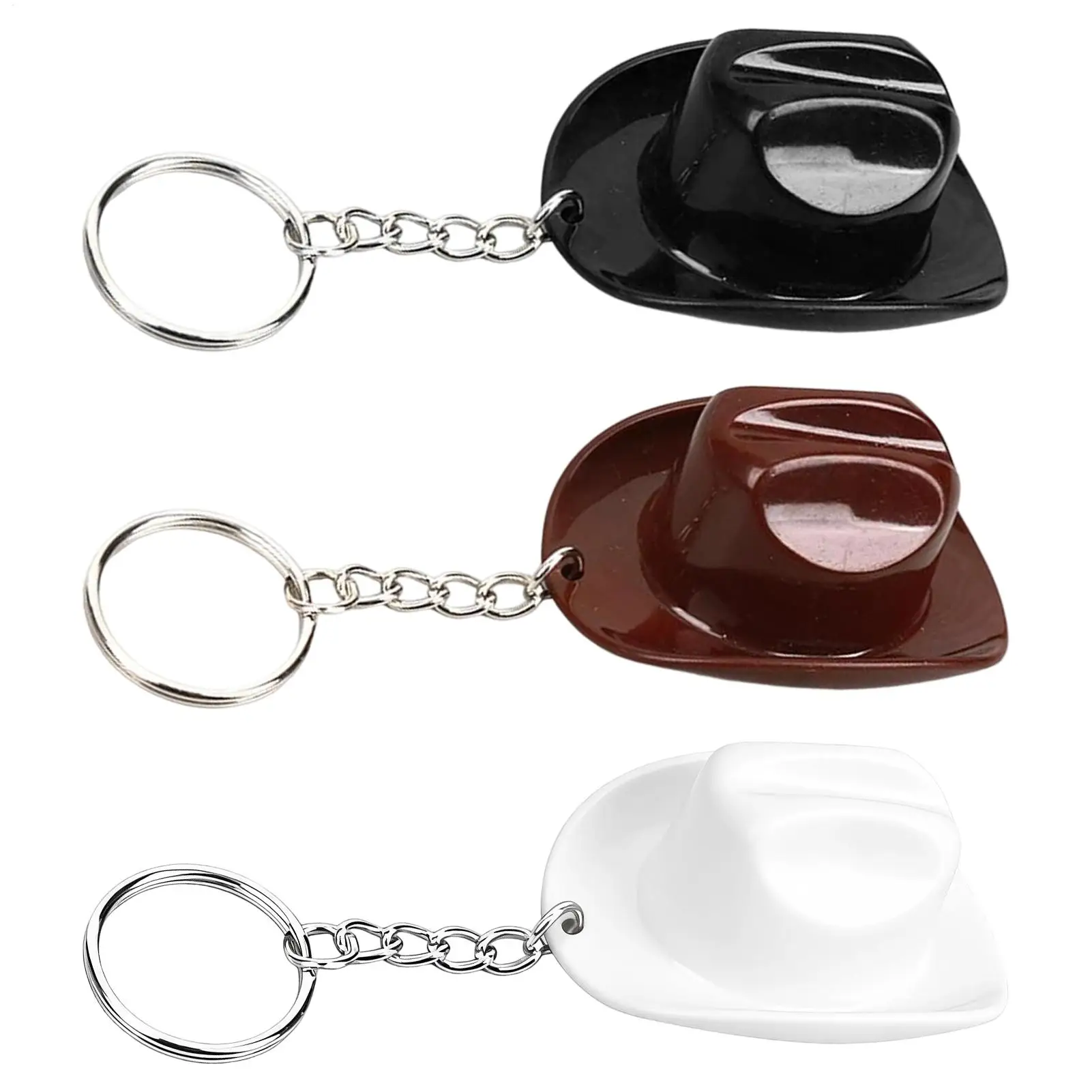 Cowboy Hat Keychain Vintage Hat Shape Ornament Cowboy Bottle Opener for Tote Bag Backpack Car Keys Birthday Party Bar Beer Lover
