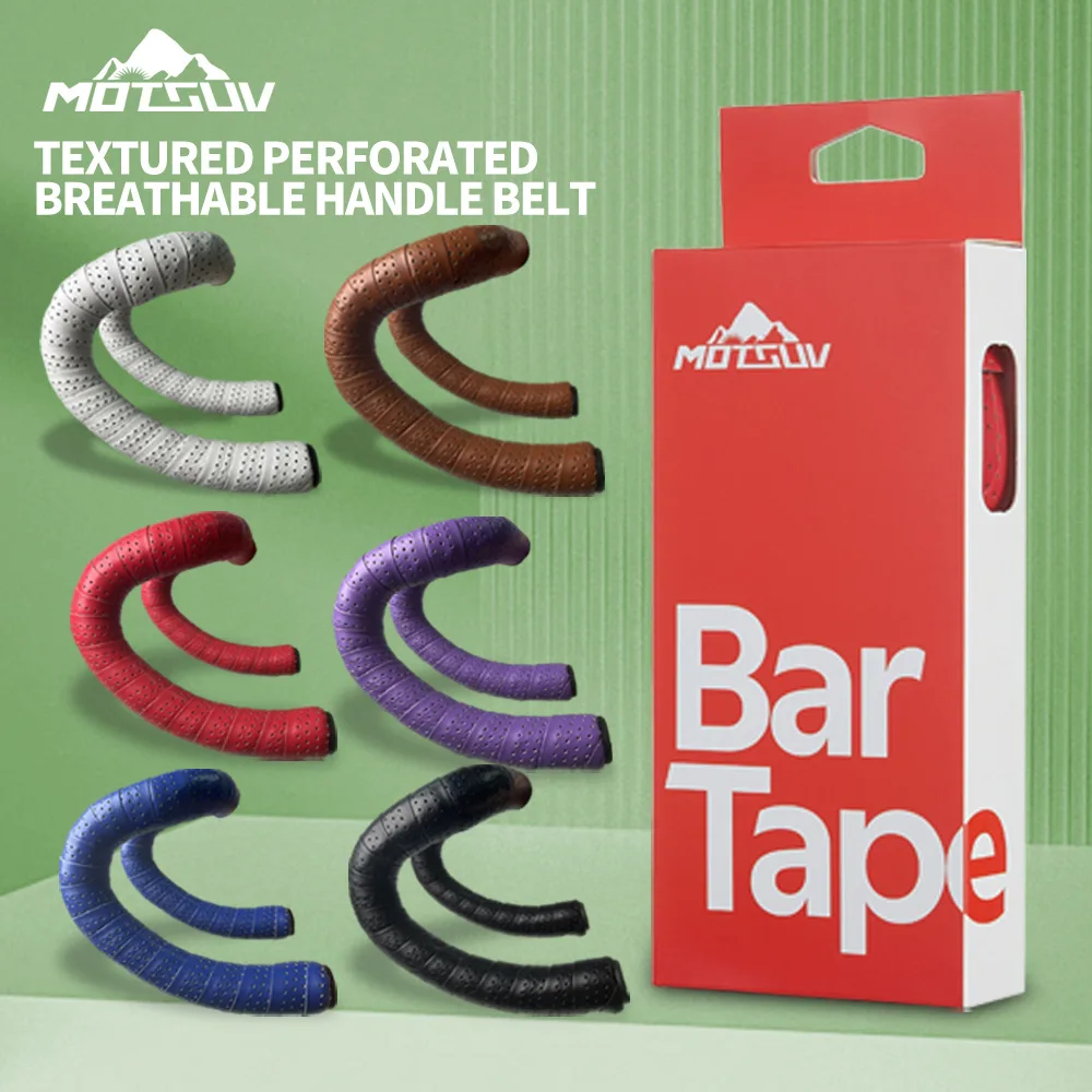 

Bicycle Bar Tape Camouflage Series Comfort Road Bike Handlebar Tape Leather Bike Bar Tape with Bar End Plugs-2 Rolls