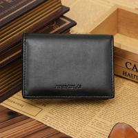 Men's Leather Wallet Bifold ID Credit Card Classic Wallet Short Male Purse Card Holder Wallet Men Fashion High Quality