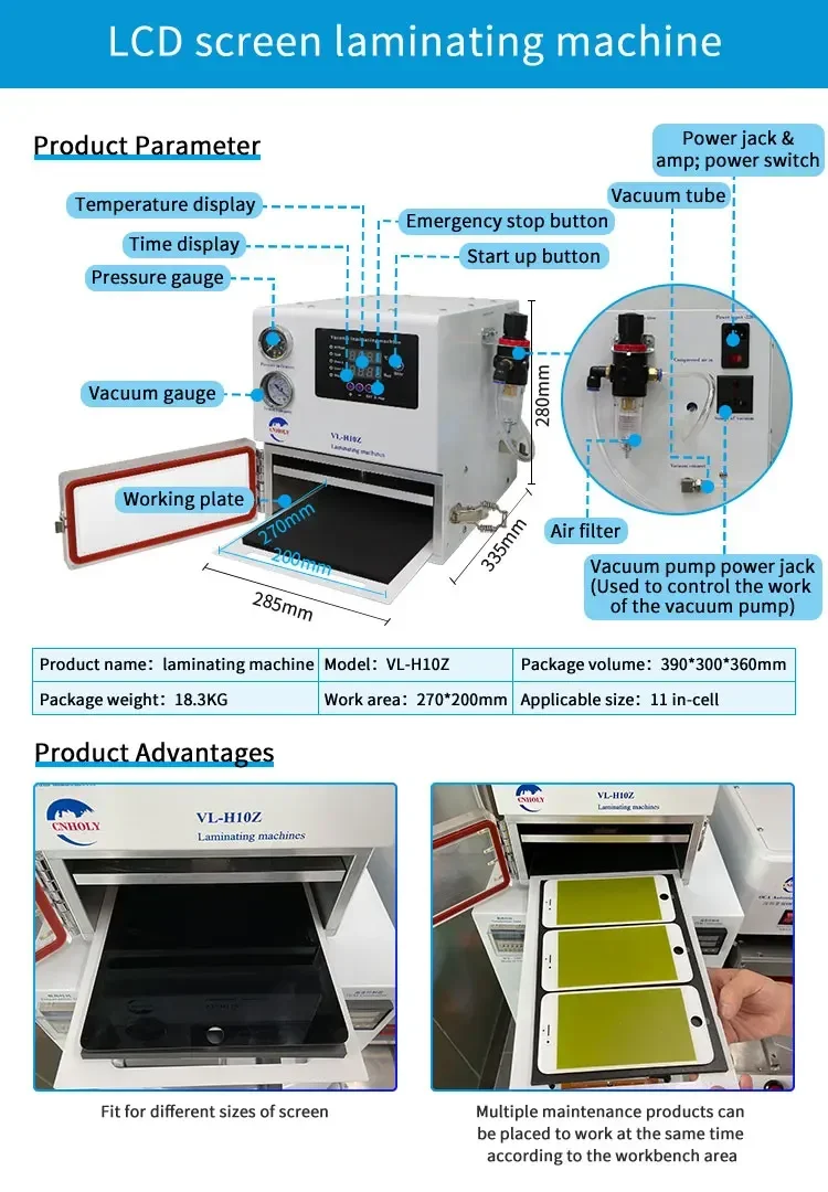 

Mobile Phone Lcd Glass Laminating Repairing Tool And Fixing Machines Original Bonding Machine All Size Price