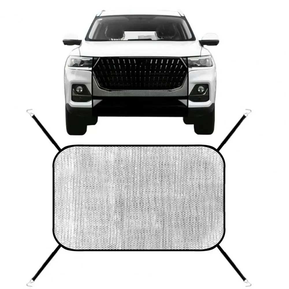 Car Grille Protection Net Fine Mesh InsectScreen Front Grill Air Intake Cover Net Prevents Stones Into Automotive Engine Space