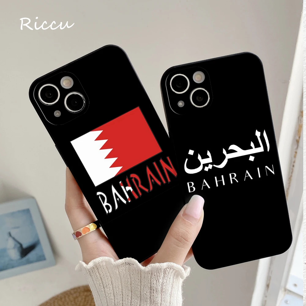 FOR IPhone 14 Bahrain Flag Soft Case for Iphone 14 11 12Pro 8 7 Plus X 13Pro MAX XR XS Covers