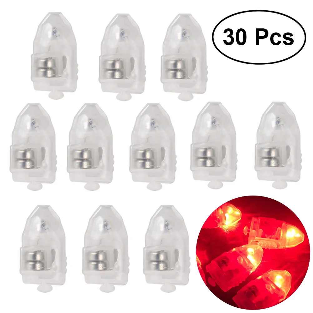 30 Pcs LED Party Light Glow Balloons Fairy Lights Operated Lantern Ballons for Lanterns Shine