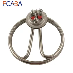 丸型ステンレス鋼の加熱管要素電気温水器水の加熱