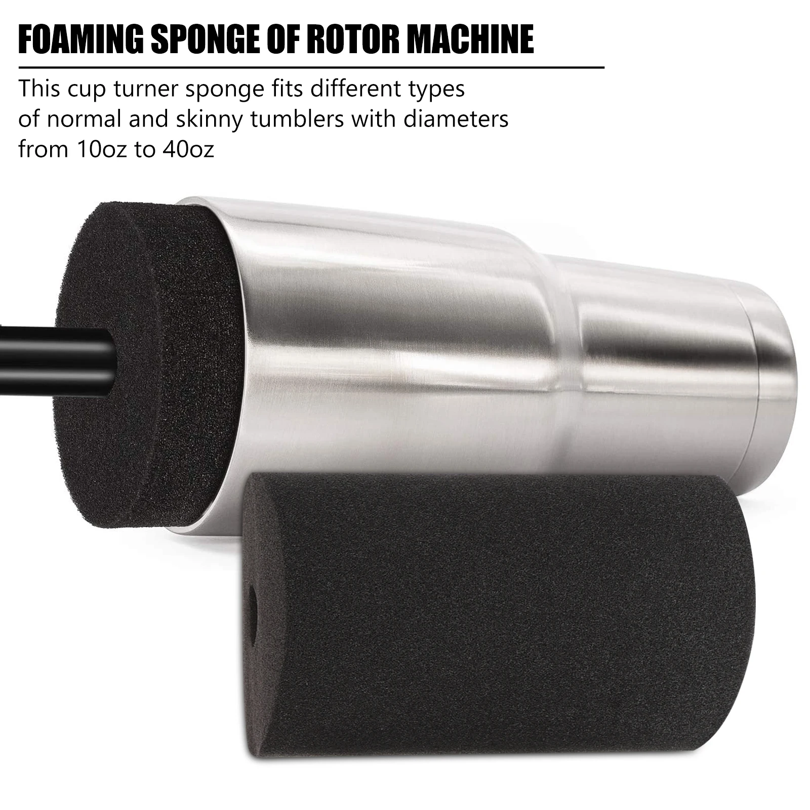 

6pcs Eggshell Cup Sponge Inserts for Tumbler Turner 10oz-40oz Compatible with 3/4 Inch PVC Pipe Craft Glass Ceramic Steel Cups