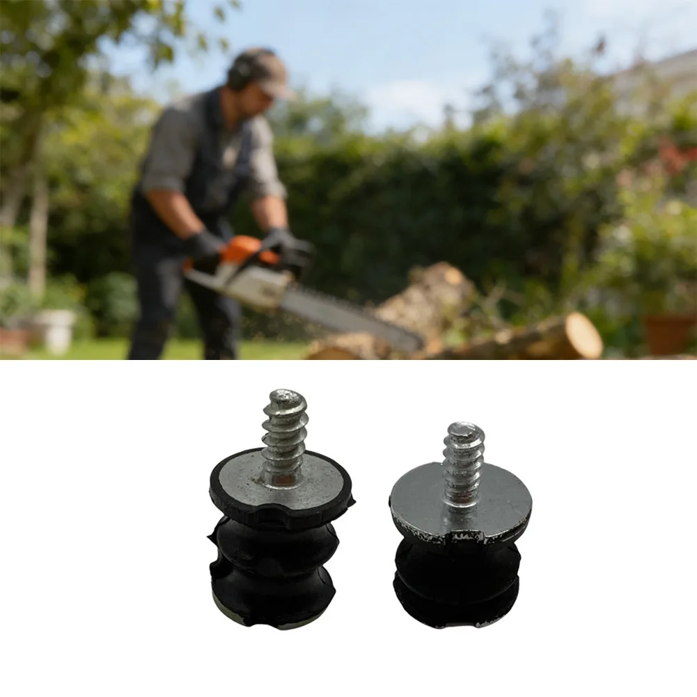 6pc Chainsaw Accessories Shock Absorber For Chainsaw 61/66/266/268/272XP/272S/272K Screw Buffer Replace Vibration Reduction Part