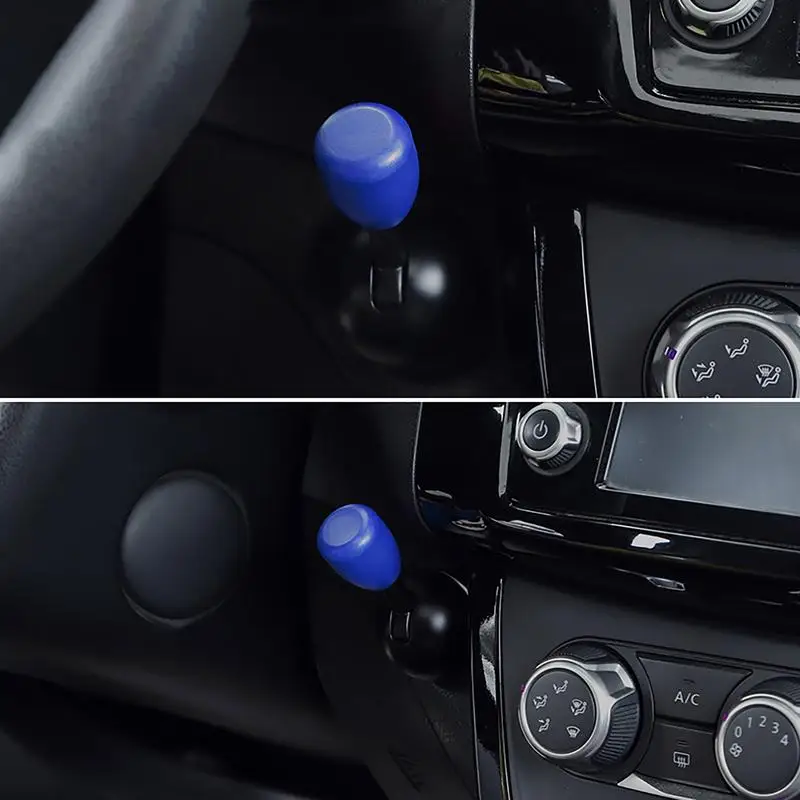 Push To Start Button Rocker Car Engine Start Stop Button Versatile Start Button Starter Cover Gear Shift Knob Lever For Enhanced