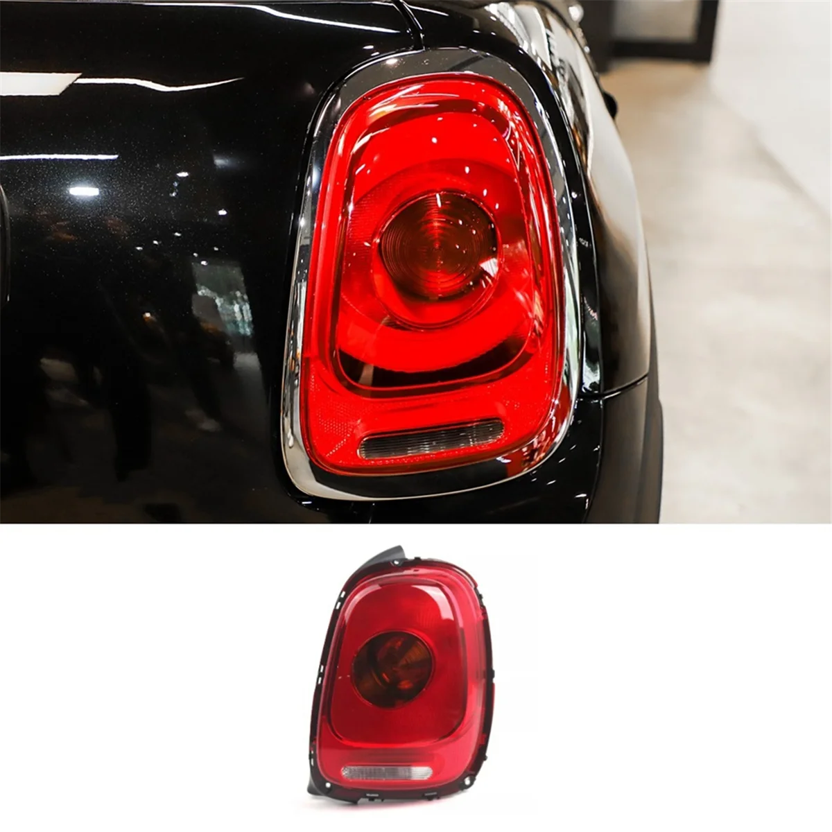Luces traseras LED para Mini F55 F56 F57 2014-2021 luces de señal de giro de freno trasero 63217297434   Derecho