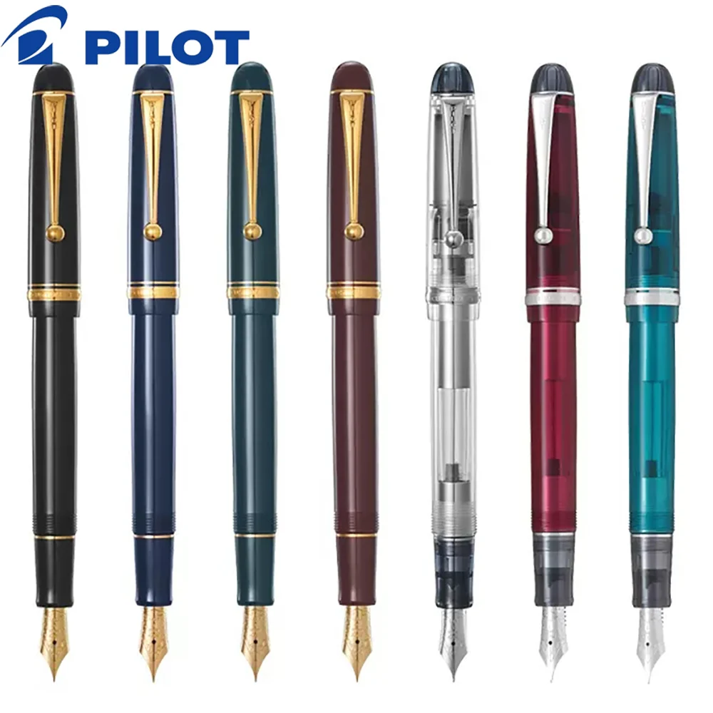 

Japan PILOT Fountain Pen CUSTOM VIP 74 Gift Box 14K Gold Tip Premium Gift Ink Pen Calligraphy Pen Office Supplies Stationery