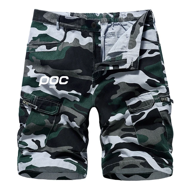 2022 pantaloncini MTB pantaloni da discesa da uomo MOTO POC ciclismo abbigliamento da Mountain Bike pantaloni corti da bicicletta da strada pantaloncini mimetici Cargo AliExpress