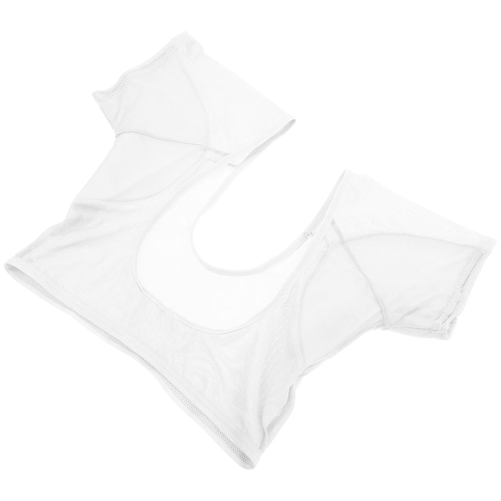 

Womens Lingerie Underarm Sweat Pads Girl Vest Washable Armpit Proof for Ladies Quick Dry 28x26cm Short Shirt Lady Man