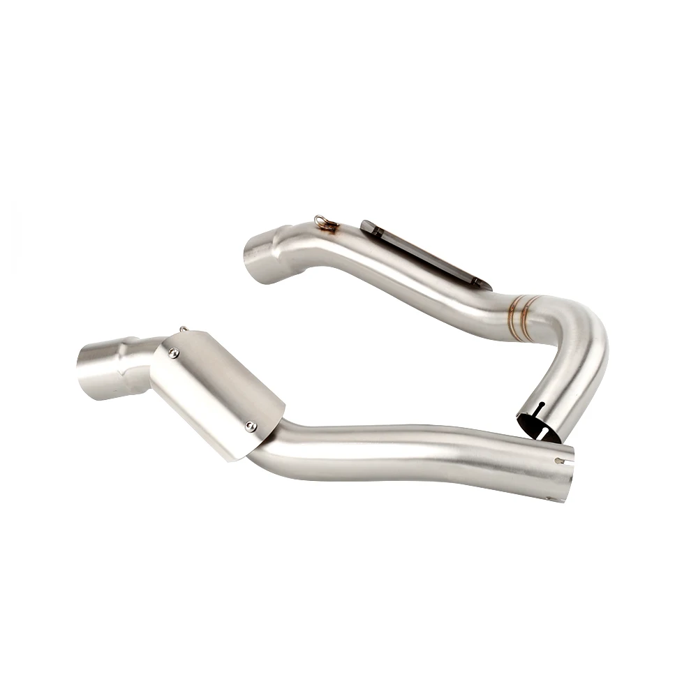 Silenciador de escape deslizable para motocicleta VTR 1000 1997-2006, tubo de conexión central de alto nivel para Honda VTR 1000 1997 a 2006