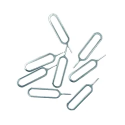 10PCS Sim Card Tray Ejector Eject Pin Key Removal Tool per iPhone Apple 6 6S 7 Plus huawei p8 lite P9 xiaomi redmi 4 pro 3 Phone