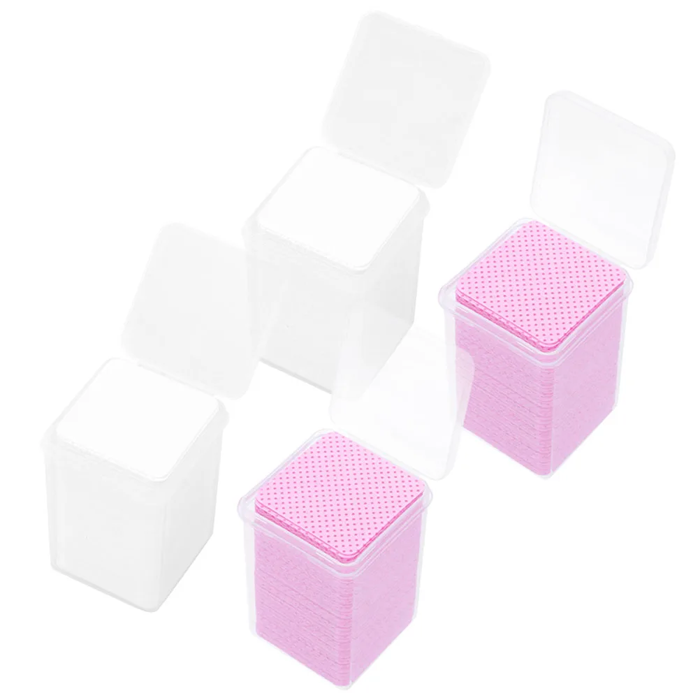 

800 Pcs Cleaning Pad Cotton Wipes Eyelash Extension Glue Remover Salon Professional Makeup Reusable Safe Hygienic Efficient