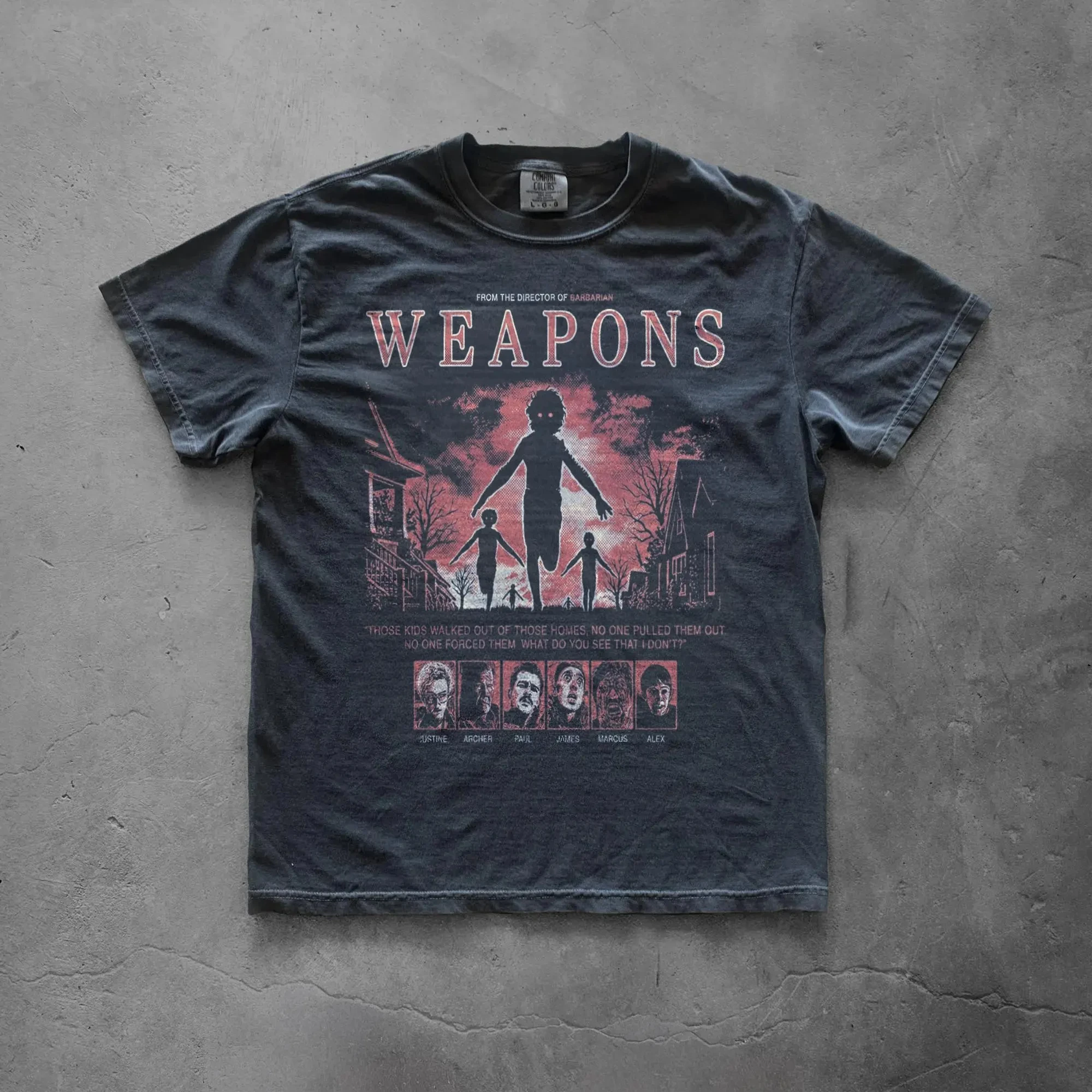 

Plus Size Summer Women's Weapons Horror Movie T-shirt Cotton Breathable Stylish Versatile Street Style Oversized