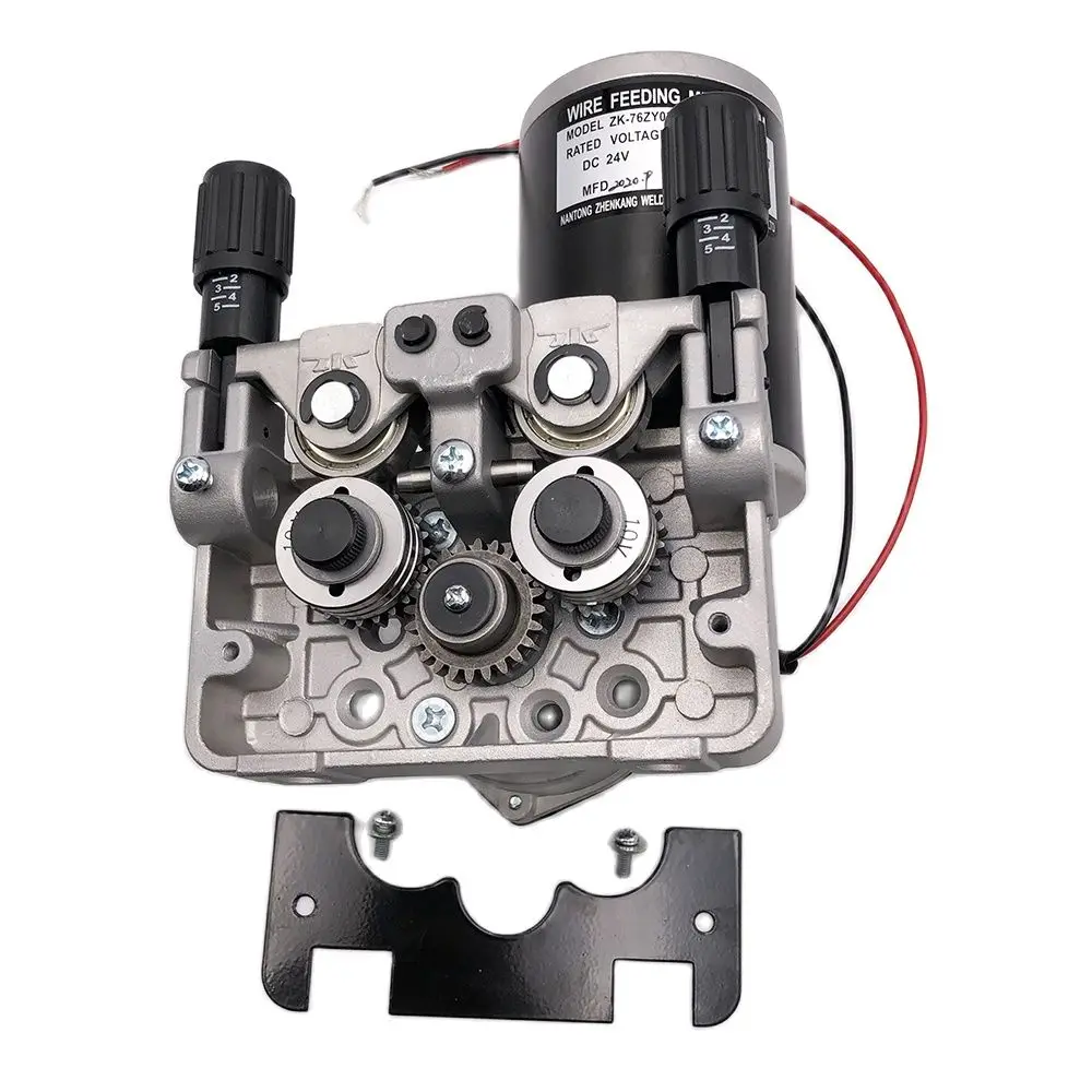 76ZY-02AV Mig Wire Feeder Motor Feeding Machine DC24/42V 1.0-1.2mm 2.0-24m/Min 1PK for MIG MAG Welding Machine JINSLU SALE1