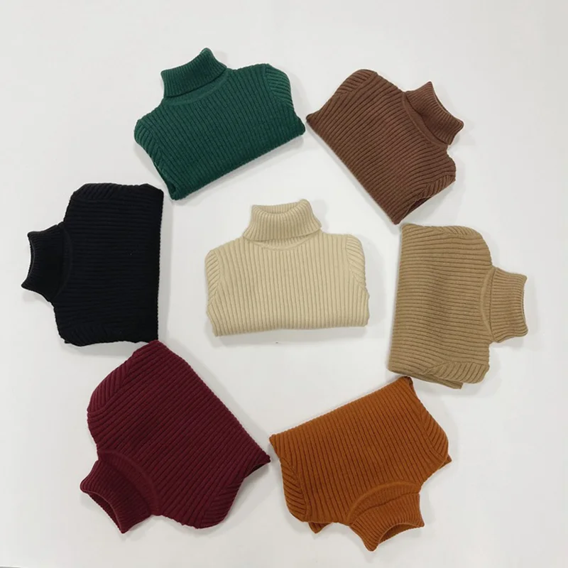 سترات أطفال جديدة لعام 2025 سترات للأولاد بياقة مدورة بلوفر بقاعدة صلبة سترات تريكو للأطفال بعمر 1-6 سنوات سترات للأطفال #2