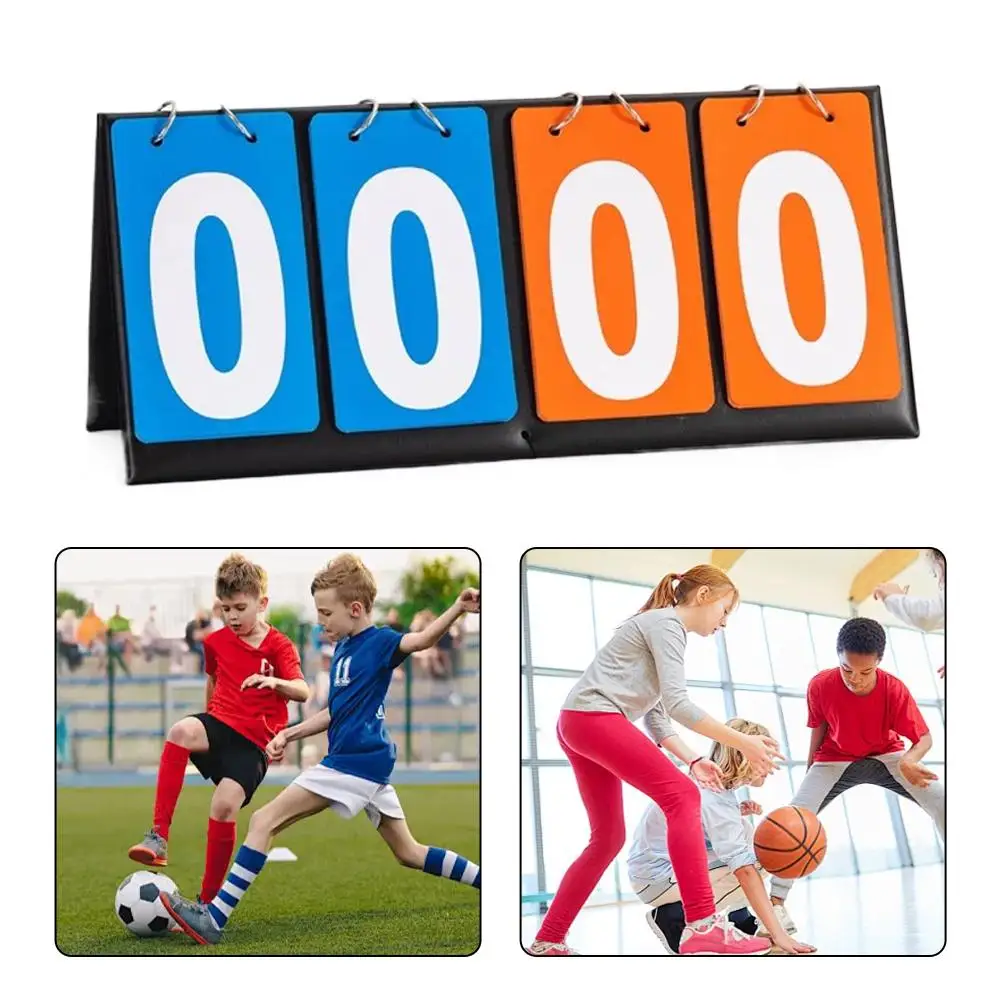 Placar de 4 dígitos para competição esportiva, placar para tênis de mesa, basquete, badminton, futebol, vôlei, árbitro, pontuação bo t8d8